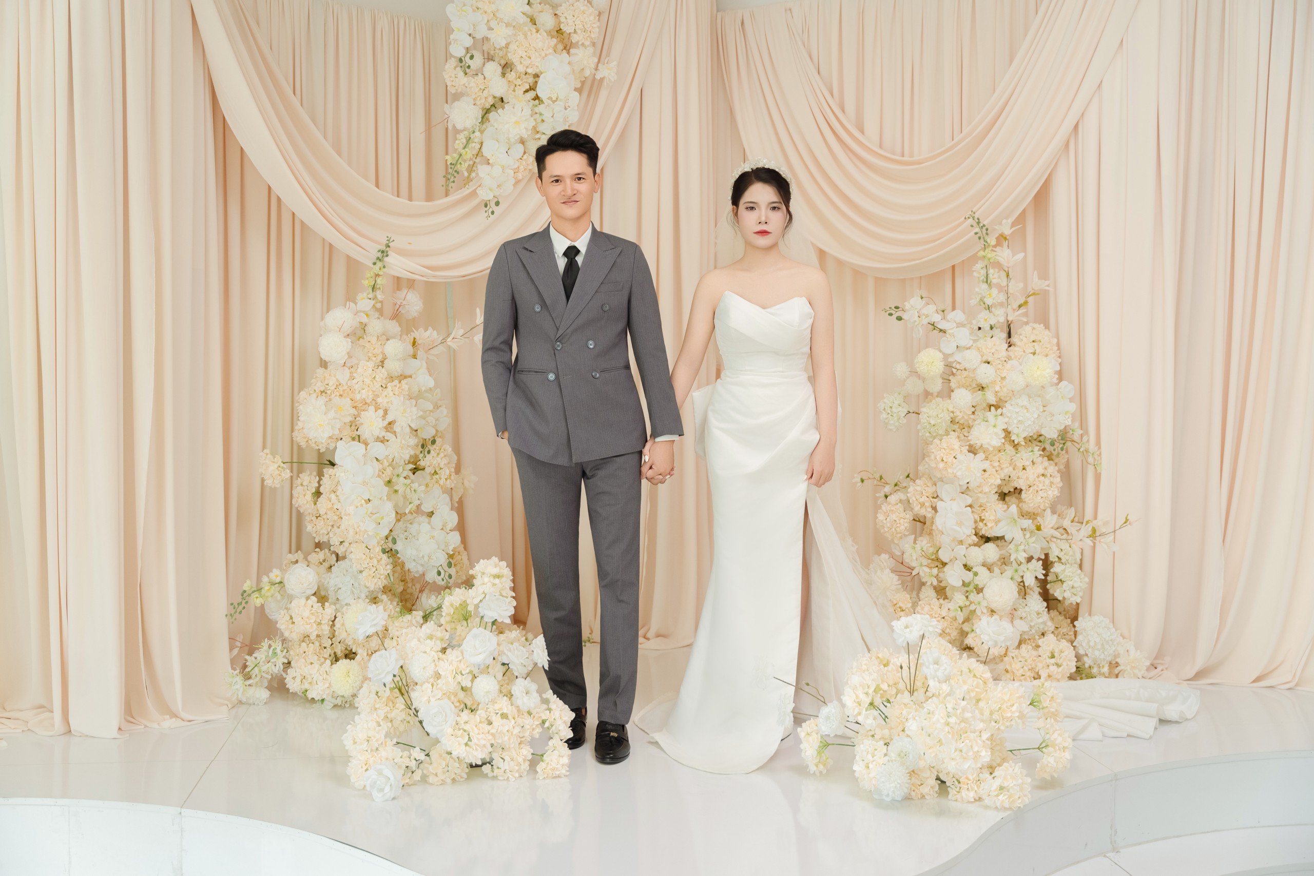 Thiệp Mời Cưới : Trung Kính – Hồng Tươi